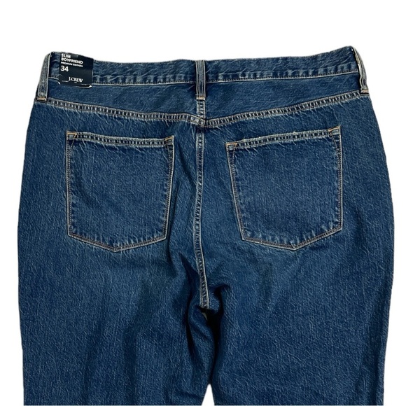 NWT J. Crew Premium Edition Slim Boyfriend Jean size 34 in Vintage Wash - Picture 8 of 9